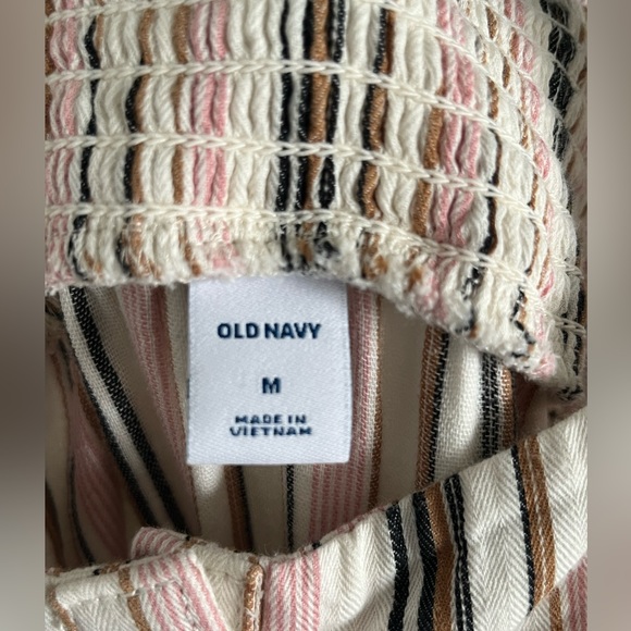Old Navy Jumpsuit | Size M | Striped - Picture 5 of 5